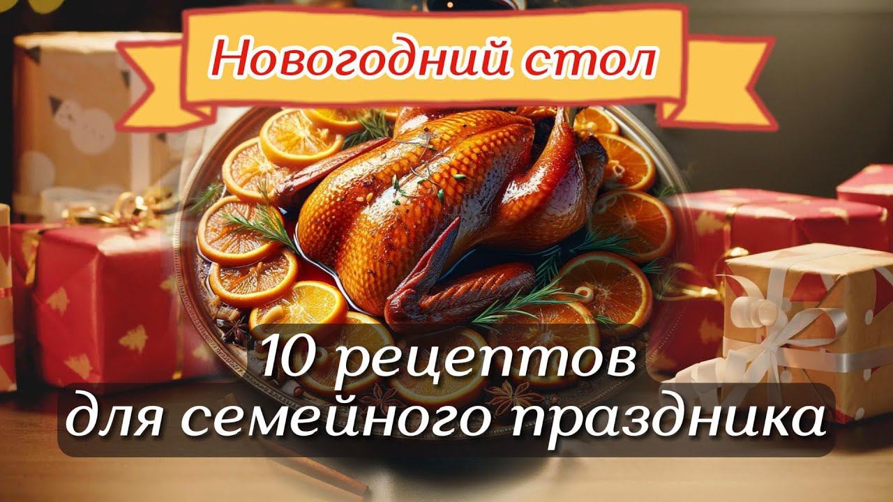 10 оригинальных блюд для новогоднего стола от Chat GPT / #chatgpt #новыйгод #Рецептынановыйгод