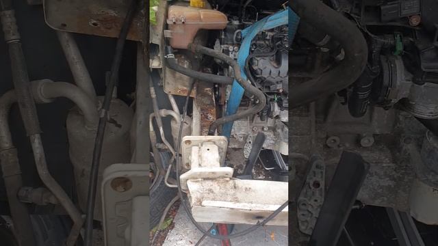 ford transit connect 2005 engine swap 2013 ford focus 2.0 st eco boost(project)part 1