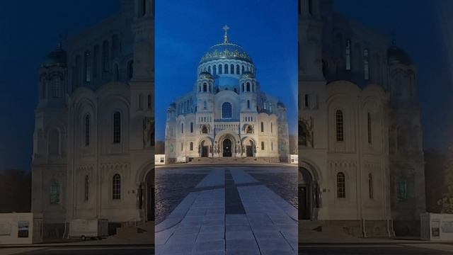 поездка в Кронштадт на велосипеде ночью.