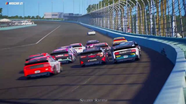 CHAOTIC WRECKFEST IN HOMESTEAD!  NASCAR '21 Ignition Career Ep  39