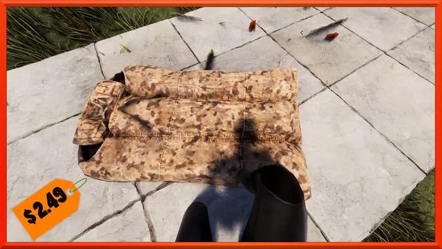 Rust Skins | Desert Scout Bag, Cardboard Python, Been Boots, Legacy Satchel (Rust Skin Preview)