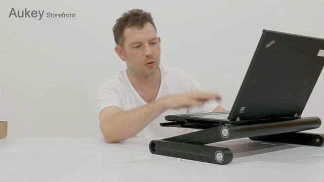 Amzon Shop Computer desk Adjustable Laptop Table Stand Suitable For Up To 17" Laptops
