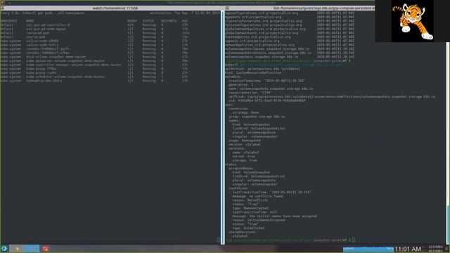 Kubernetes VolumeSnapshot demo