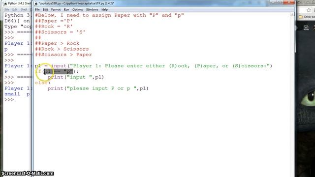 input from user