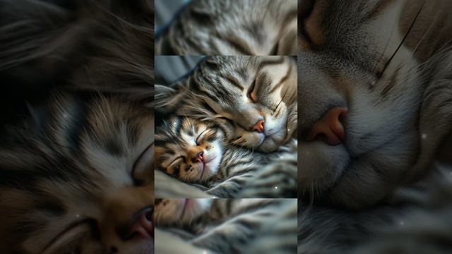 Мурлыканье котенка во сне ✨ котенок спит, мал спит, малыши, животные