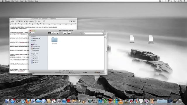 INSTALL SAVED GAMES : MAC OSX : GTA 4