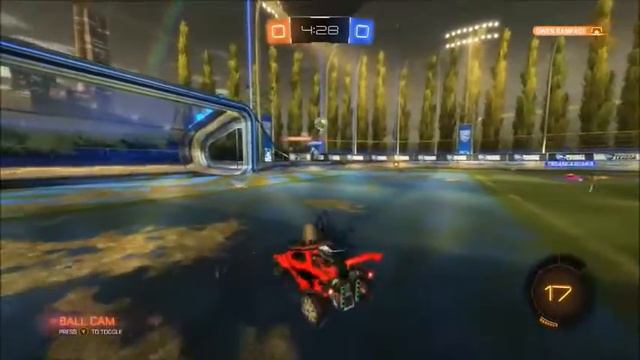 Rampage and Nemesis Play: 2v2 Rocket League