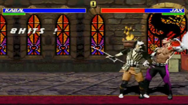 Kabal 95% 13 Hits Midscreen Combo(Mortal Kombat Project)