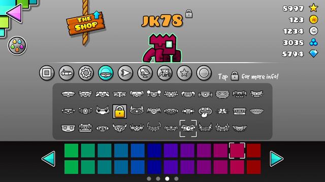 Прошёл абсолютно все нормал лвлы (1492) +изи(602) в Geometry Dash и набрал 9000 звёзд прямо на виде