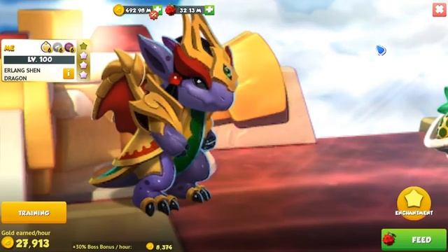 Erlang Shen Dragon-Dragon Mania legends | 7 Star Divine Erlang shen dragon | DML | HD