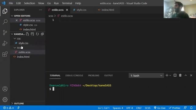 @import externo en SASS
