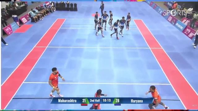 MAHARASHTRA vs HARYANA MENS KABADDI MATCH | SEMI FINAL | 37thNATIONAL GAMES GOA