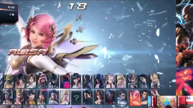 tekken 7 fated retribution character select screen