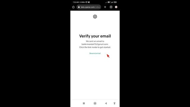 how to sign up chat GPT in Android