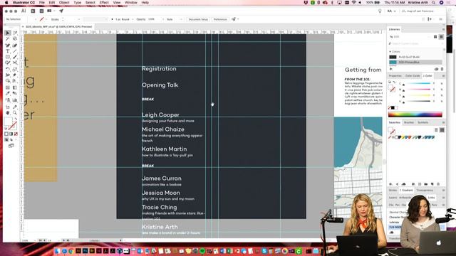 Live Graphic Design, Branding & Identity with Kristine Arth - 3 of 3 | Adobe Creative Cloud