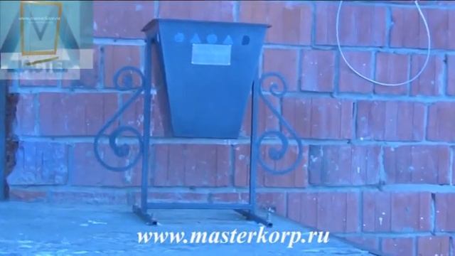 Урна сварная, уличная