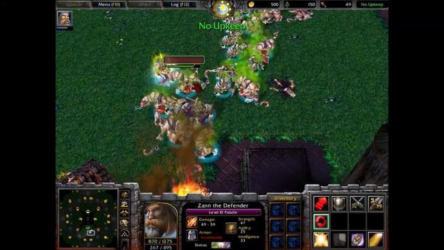 Warcraft 3 Classic: Paladin on a Horse Mount