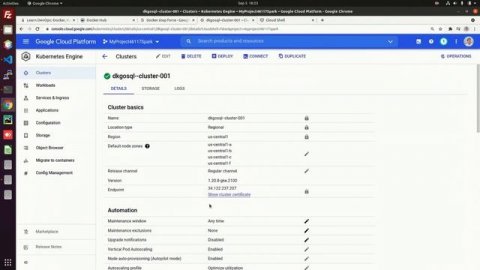 Google Kubernetes Engine - Create GKE Cluster and Deploy App