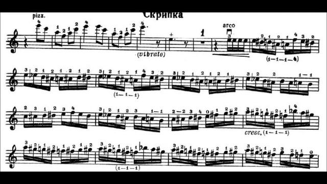 Flight of the Bumblebee violin sheet music