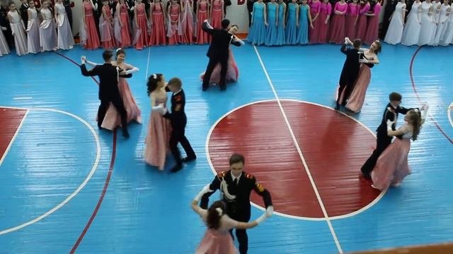 Свободная бальная композиция 8-10 класс Бал юных патриотов 26.02.2019
