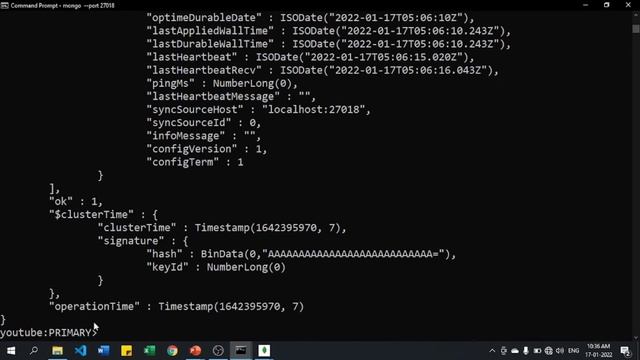 How to configure Replica set | How to Deploy a MongoDB Replica Set | MongoDB Replication Setup Hind