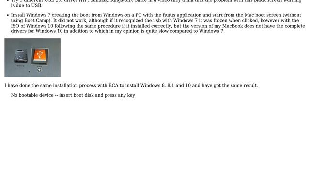 Apple: Install Windows 7 on macoS High Sierra (MBP Late 2011)