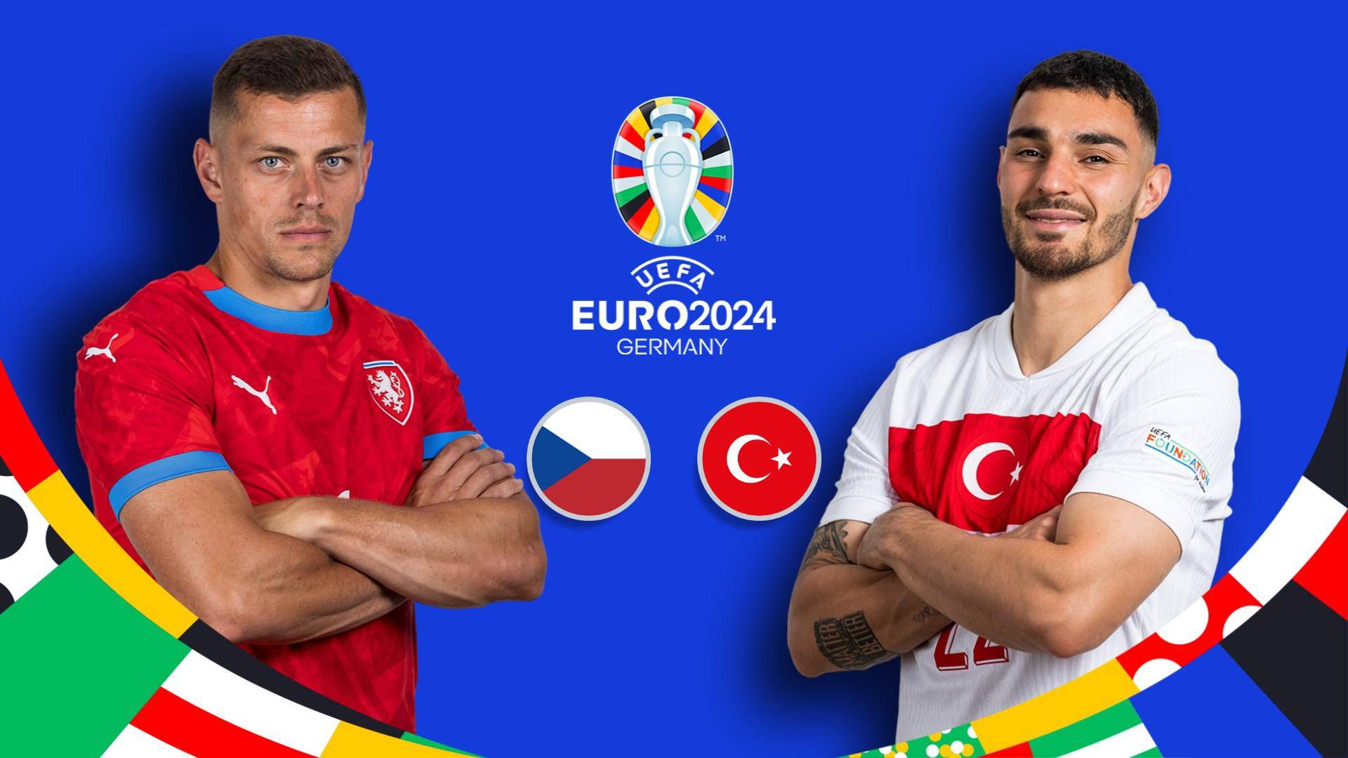 Футбол. Чемпионат Европы-2024. Чехия - Турция. Прямой Эфир.