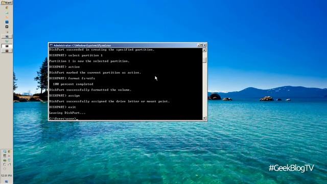 How To Install Windows From USB Drive - Ultrabook or Netbook Tutorial
