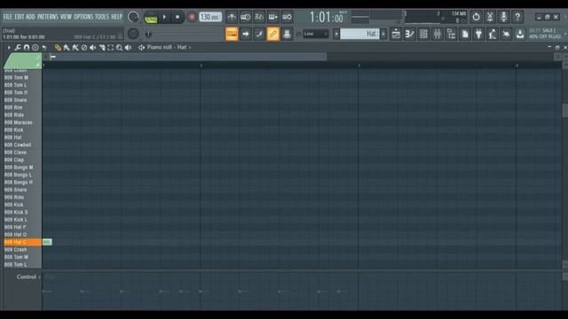 ПРОСТОЙ БИТ в FL Studio за 5 минут (ускоренное видео)!!! + скачать FL studio(В описании)
