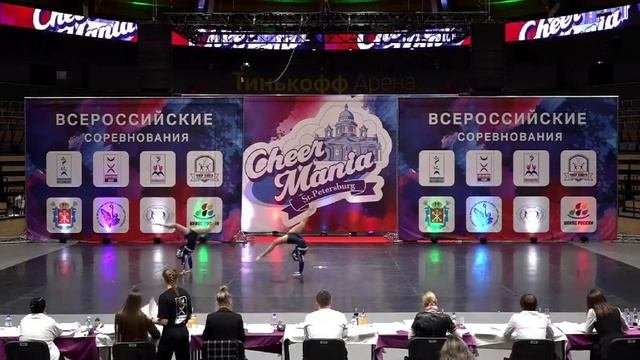 Cheerleading. Freestyle.Чир спорт. ВРС 2019 ЧИР-ФРИСТАЙЛ-ДВОЙКА Курицына Полина Харитонова Арина.