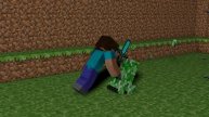 Steve Kill Creeper Minecraft Animation