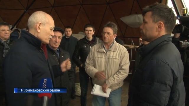 ГЛАВА РЕСПУБЛИКИ Рустэм Хамитов с рабочей поездкой посетил Нуримановский район республики