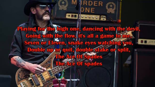 Перевод песни Motorhead   Ace of spades с английского на русский