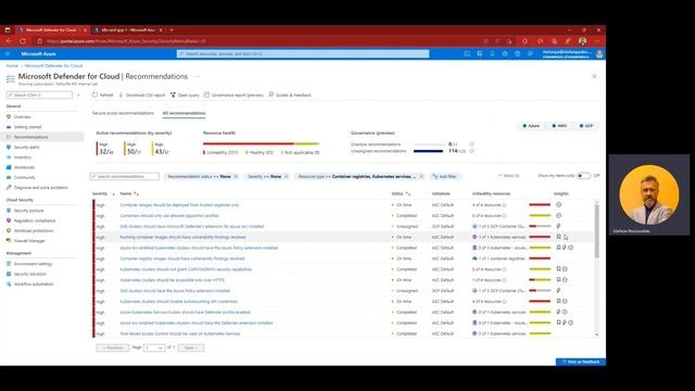 Defender for Containers - Demo in a Multi-Cloud Environment Lab