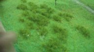 Делаем ландшафт травяное покрытие на макете Тобольского кремля