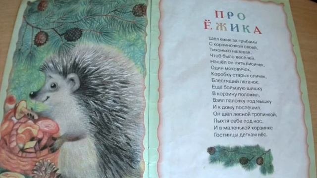 Про ёжика?. [Волшебство книг]