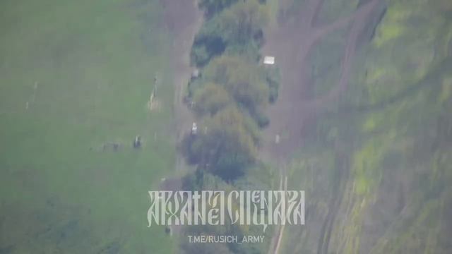 Авиаудар по полигону ВСУ в Харьковской области. Точный прилет пришелся прямо в посадку, где располаг