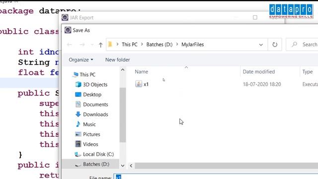 How to create and add a JAR file using Eclipse IDE | Java Tutorial | Java Programming