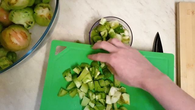 Как заморозить зеленые помидоры на зиму