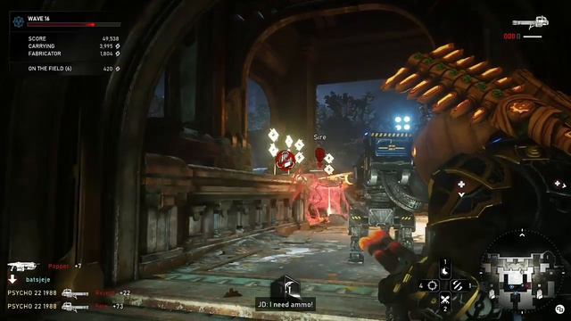 Gears 5 - Halloween event Horde online gameplaay