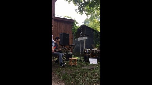Дуэт двух гитар. Открытие вернисажа 