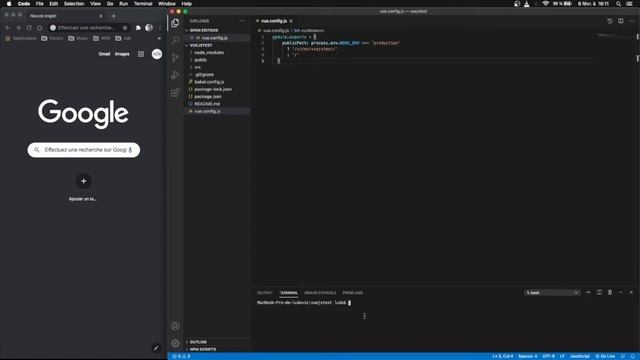 Bug page blanche Vuejs lors de la mise en production