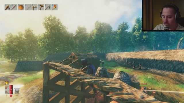 Valheim с друзьями. 03 Затишье перед бурей. Подготовка к путешествию на болота. Нарезка стрима.