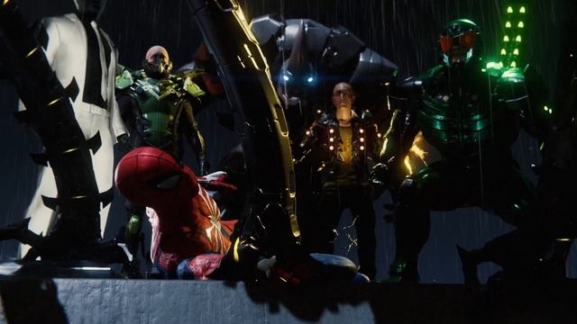 Spider Man Ps4 2018 All Cut Scenes Of Doctor Octopus - Movie
