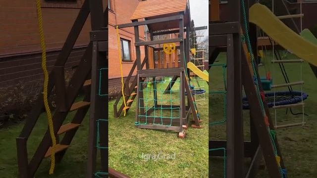 Видео обзор детской площадки «IgraGrad Панда Фани Gride (мод. 1)»