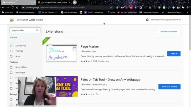 Page Marker Chrome Extension
