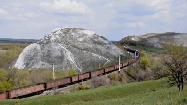 Электровоз ВЛ80c с поездом, перегон Крупенниково - Откос