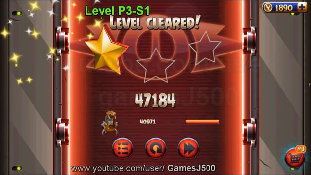Angry Birds Star Wars 2- Level P3-S1 P3-S2 Battle of Naboo Walkthrough 3 Sterne