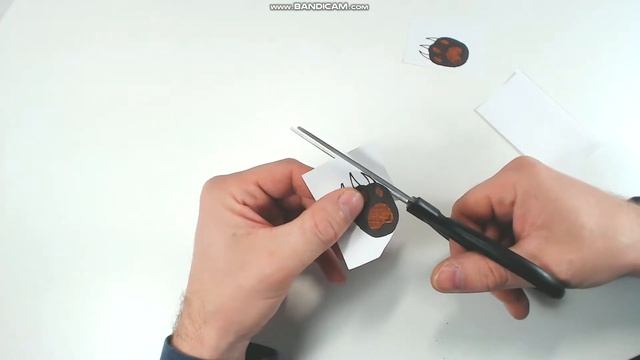 злой медведь Фредди, поделка из бумаги, как сделать мишку из БУМАГИ
