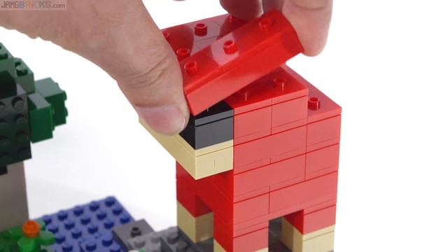 LEGO Minecraft The Wool Farm review! 21153